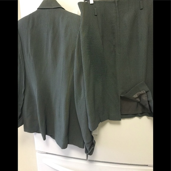 SUNNY CHOI Vintage Blazer Jacket & Pencil Skirt Suite Minimalist Neutral 8 - Picture 4 of 7